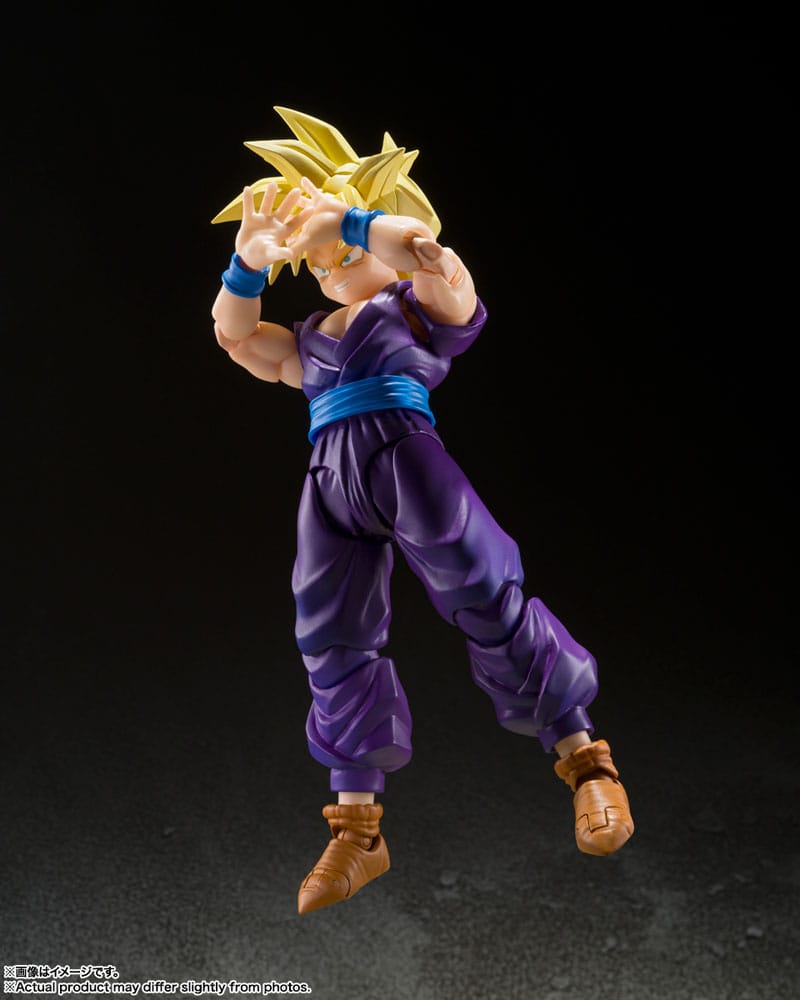 Dragon Ball Z S.H. Figuarts Actionfigur Super Saiyan Son Gohan - The Warrior Who Surpassed Goku 11 cm Figmas Yokina