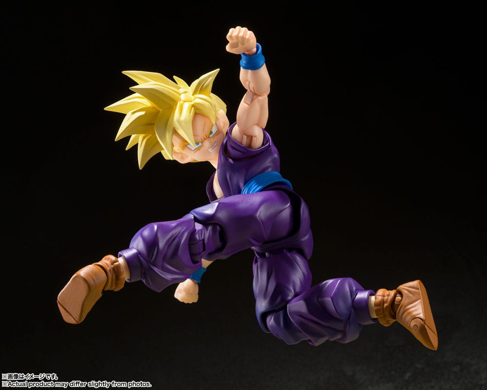 Dragon Ball Z S.H. Figuarts Actionfigur Super Saiyan Son Gohan - The Warrior Who Surpassed Goku 11 cm Figmas Yokina