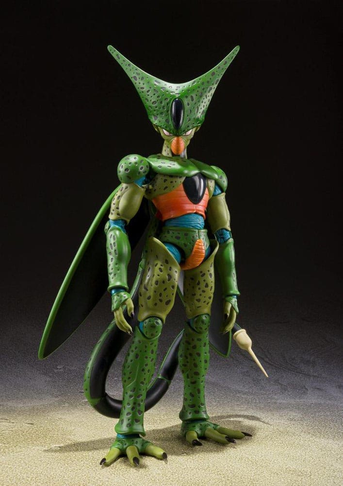 Dragonball Z S.H. Figuarts Actionfigur Cell First Form Reissue 17 cm Figmas Yokina