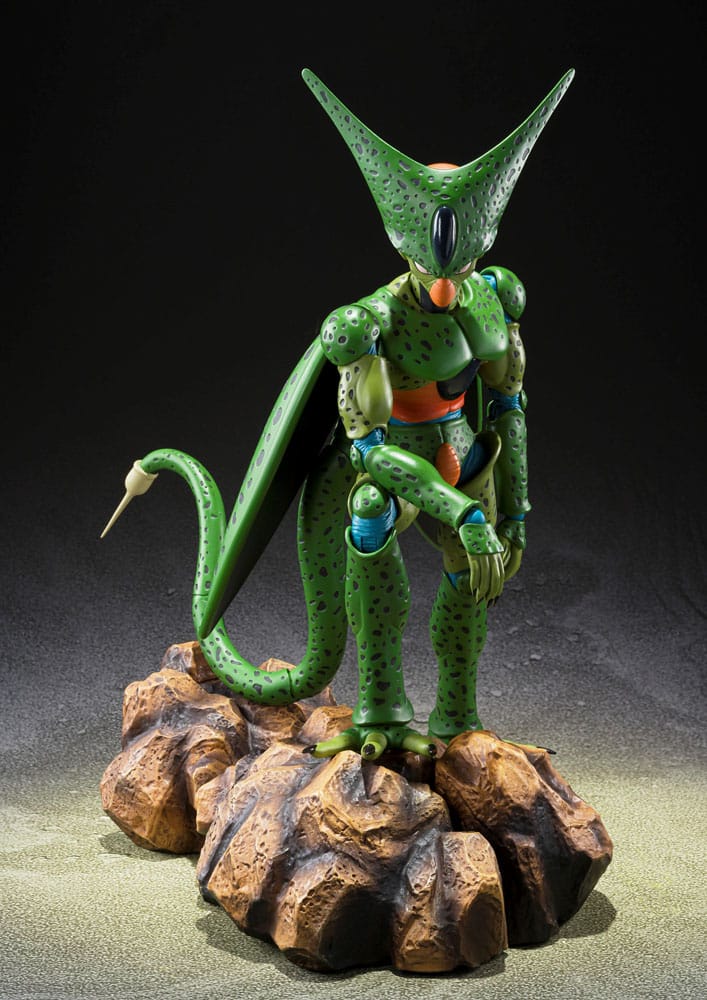 Dragonball Z S.H. Figuarts Actionfigur Cell First Form Reissue 17 cm Figmas Yokina