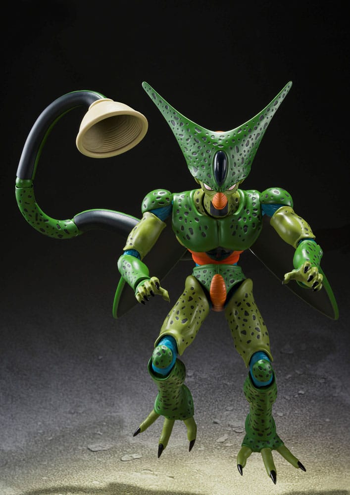 Dragonball Z S.H. Figuarts Actionfigur Cell First Form Reissue 17 cm Figmas Yokina