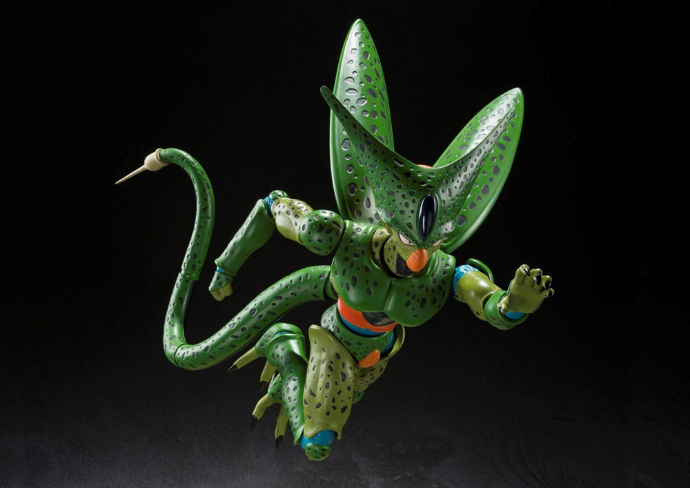Dragonball Z S.H. Figuarts Actionfigur Cell First Form Reissue 17 cm Figmas Yokina