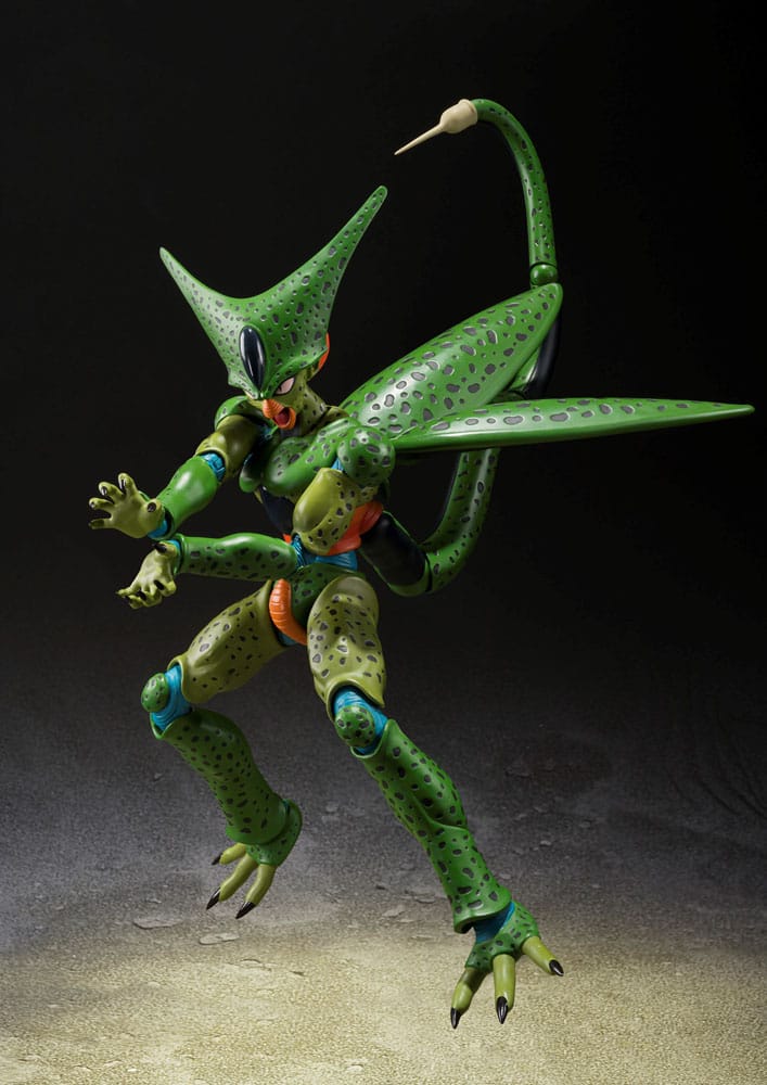 Dragonball Z S.H. Figuarts Actionfigur Cell First Form Reissue 17 cm Figmas Yokina