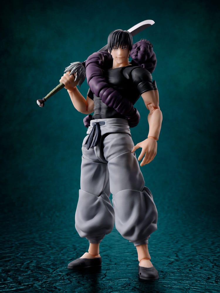 Jujutsu Kaisen S.H. Figuarts Actionfigur Toji Fushiguro 16 cm Figmas Yokina
