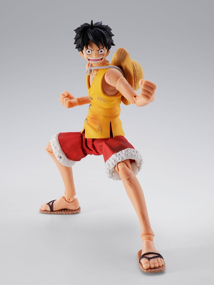 One Piece S.H.Figuarts Actionfigur Monkey D. Luffy Marineford 15 cm Figmas Yokina