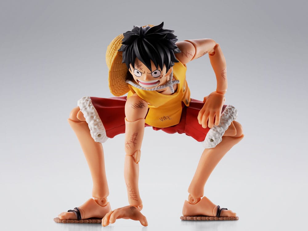 One Piece S.H.Figuarts Actionfigur Monkey D. Luffy Marineford 15 cm Figmas Yokina