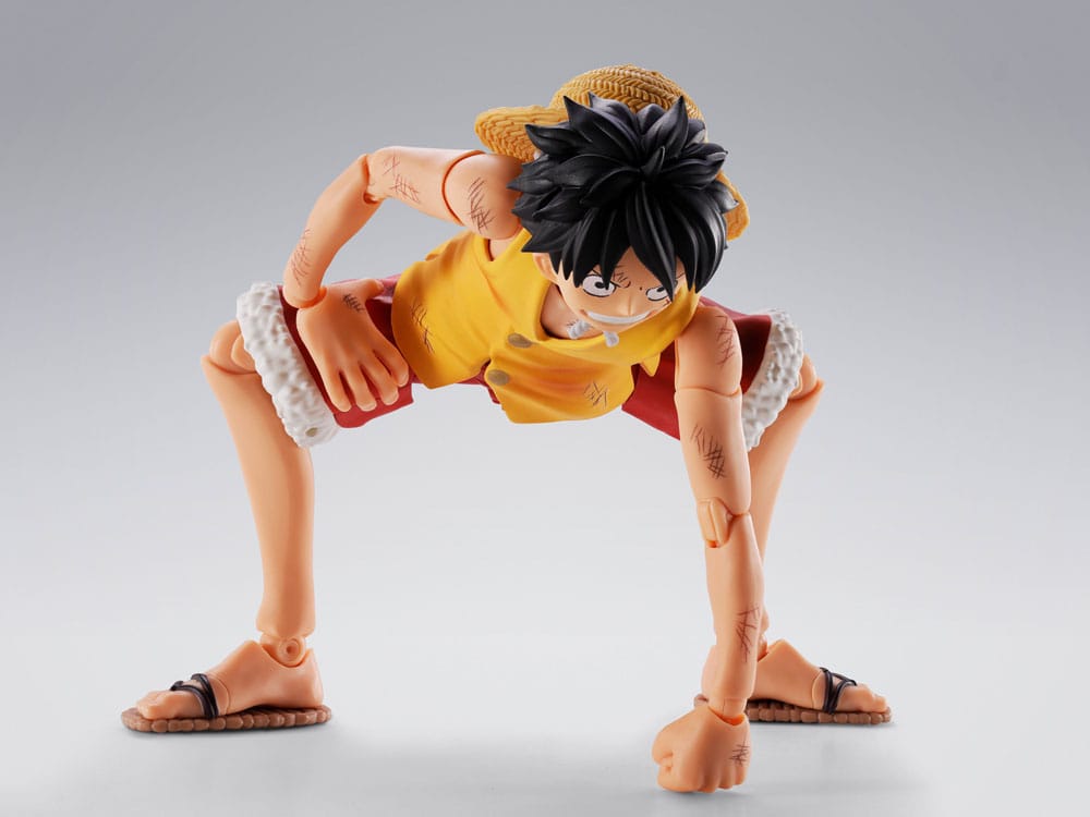One Piece S.H.Figuarts Actionfigur Monkey D. Luffy Marineford 15 cm Figmas Yokina