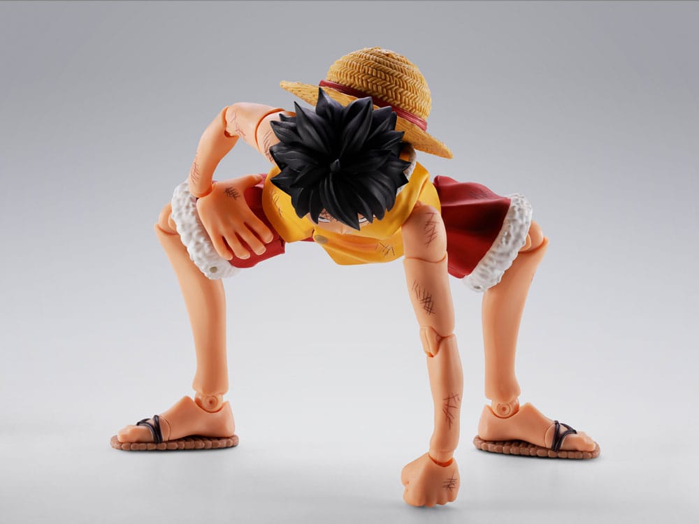 One Piece S.H.Figuarts Actionfigur Monkey D. Luffy Marineford 15 cm Figmas Yokina
