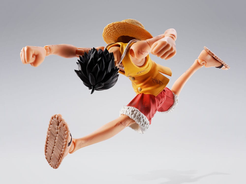 One Piece S.H.Figuarts Actionfigur Monkey D. Luffy Marineford 15 cm Figmas Yokina