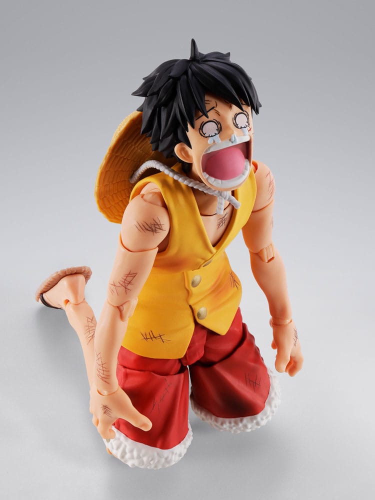 One Piece S.H.Figuarts Actionfigur Monkey D. Luffy Marineford 15 cm Figmas Yokina
