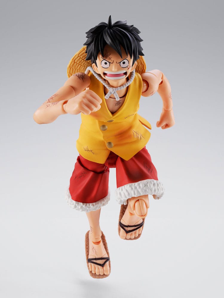 One Piece S.H.Figuarts Actionfigur Monkey D. Luffy Marineford 15 cm Figmas Yokina