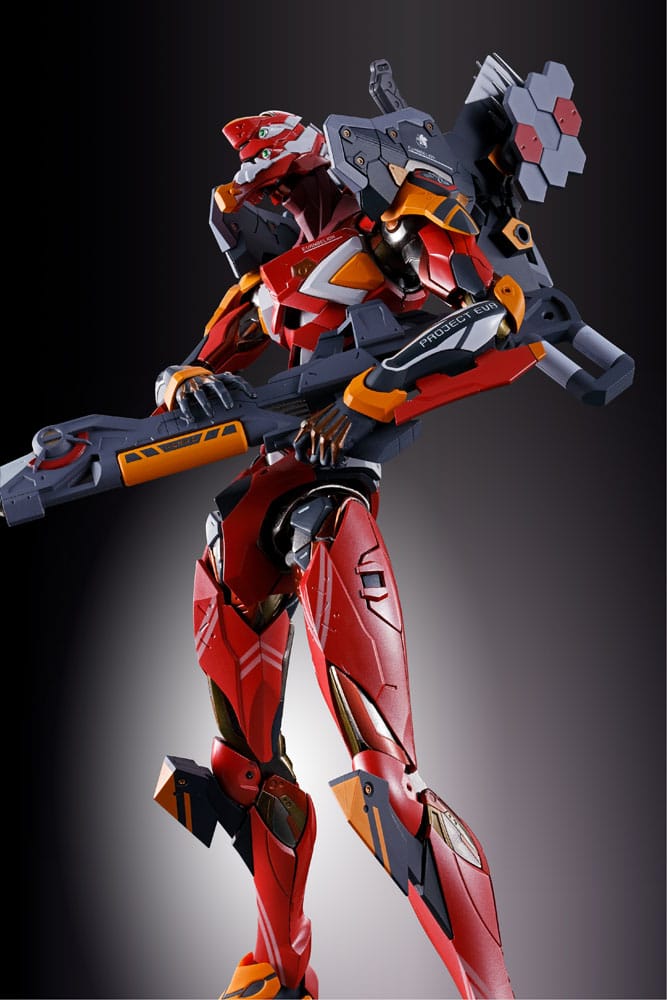Neon Genesis Evangelion Metal Build Diecast Actionfigur Eva Production Model-02 30th with the Spear of Cassius 22 cm Figmas Yokina