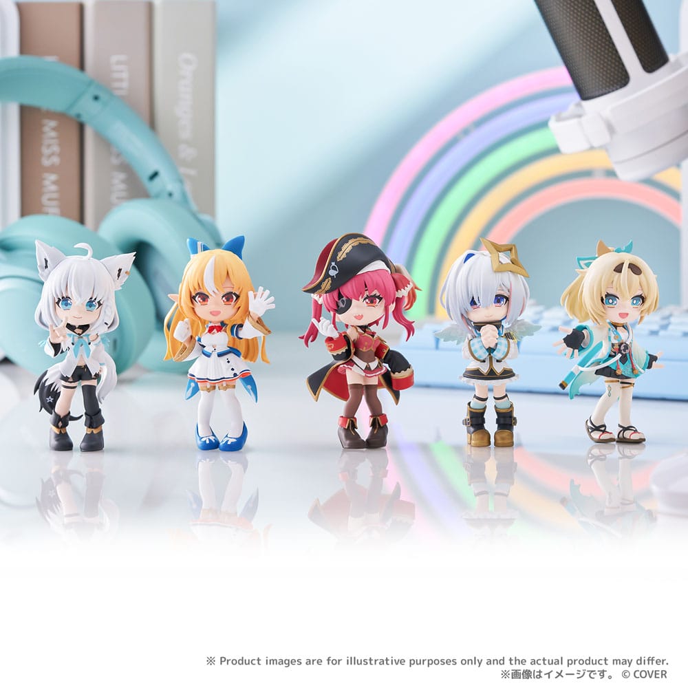 Hololive Production PalVerse PVC 6 Figuren Vol. 1 9 cm Minifiguren Yokina