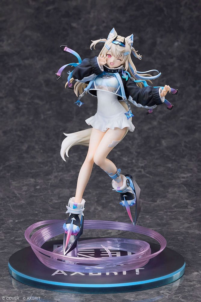 Hololive Production PVC Statue 1/7 Advent Fuwawa Abyssgard AXGRIT Ver. Standard Edition 27 cm Scalefiguren Yokina