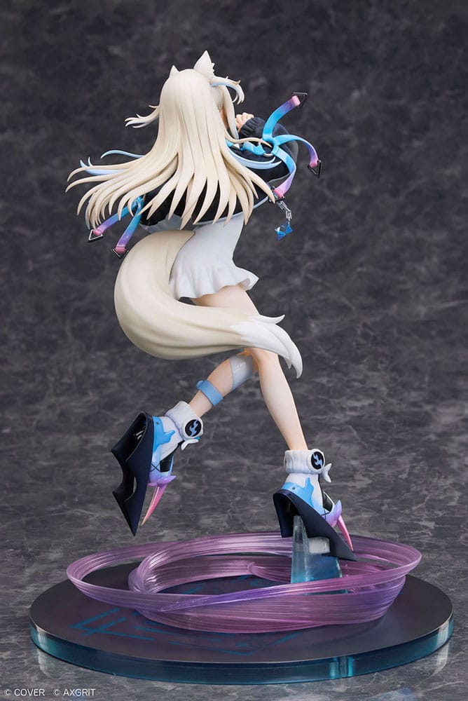 Hololive Production PVC Statue 1/7 Advent Fuwawa Abyssgard AXGRIT Ver. Standard Edition 27 cm Scalefiguren Yokina
