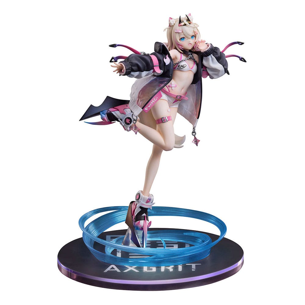 Hololive Production PVC Statue 1/7 Advent Mococo Abyssgard AXGRIT Ver. Standard Edition 27 cm Scalefiguren Yokina