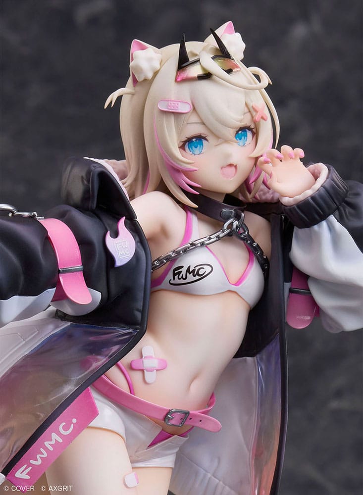 Hololive Production PVC Statue 1/7 Advent Mococo Abyssgard AXGRIT Ver. Standard Edition 27 cm Scalefiguren Yokina