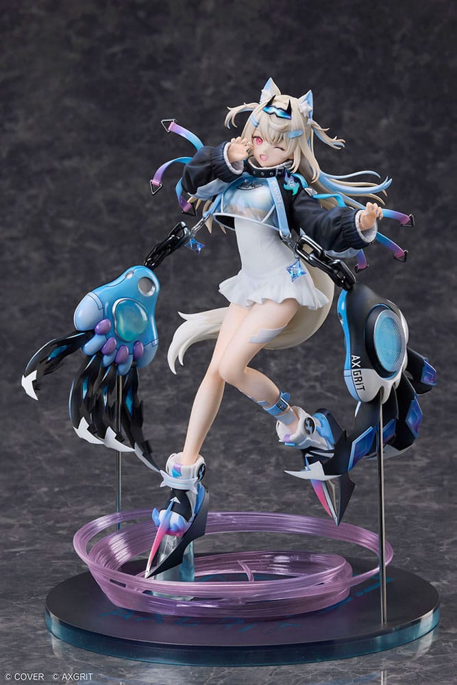 Hololive Production PVC Statue 1/7 Advent Fuwawa Abyssgard AXGRIT Ver. Deluxe Edition 27 cm Scalefiguren Yokina