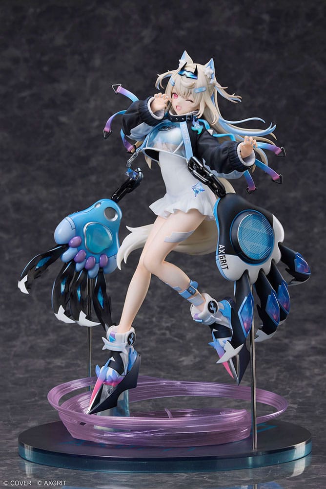 Hololive Production PVC Statue 1/7 Advent Fuwawa Abyssgard AXGRIT Ver. Deluxe Edition 27 cm Scalefiguren Yokina