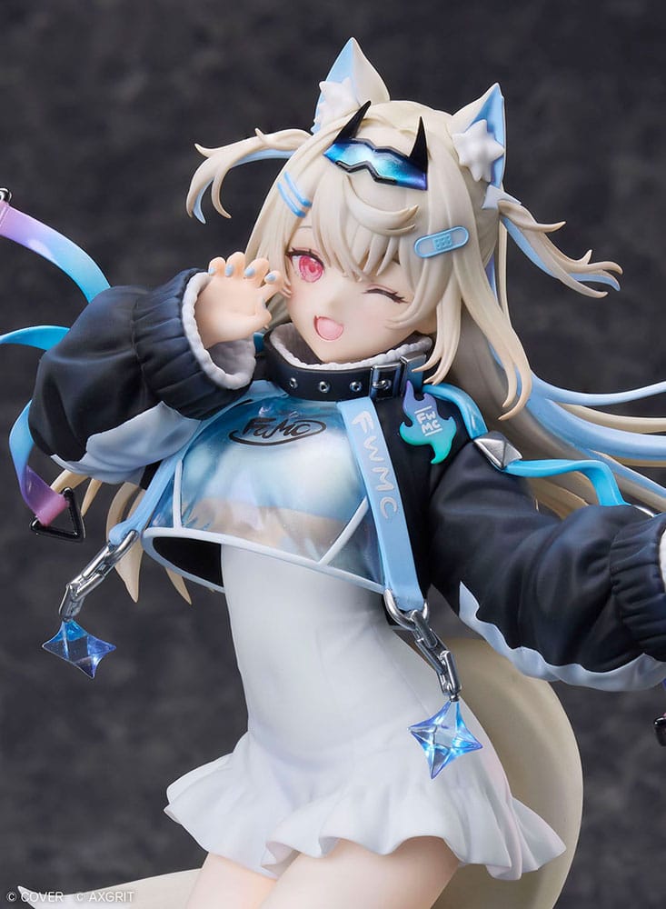 Hololive Production PVC Statue 1/7 Advent Fuwawa Abyssgard AXGRIT Ver. Deluxe Edition 27 cm Scalefiguren Yokina