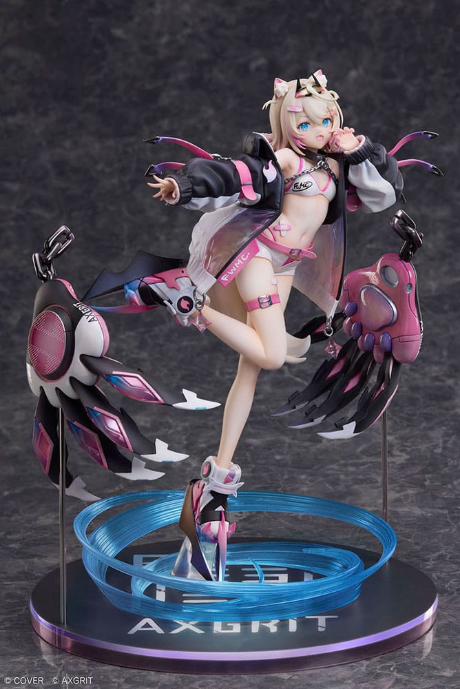 Hololive Production PVC Statue 1/7 Advent Mococo Abyssgard AXGRIT Ver. Deluxe Edition 27 cm Scalefiguren Yokina