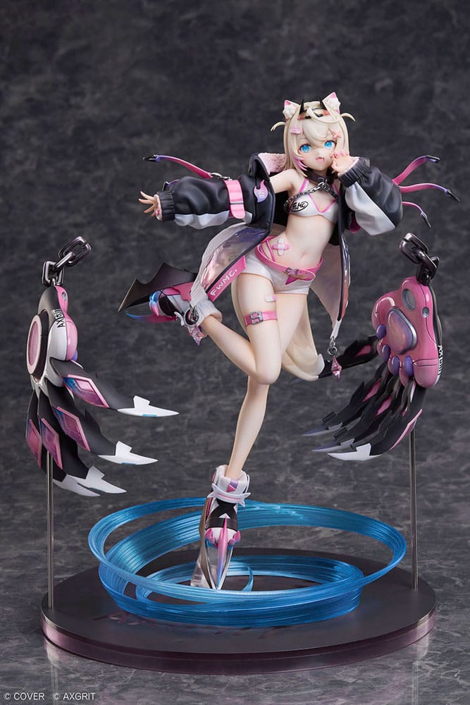 Hololive Production PVC Statue 1/7 Advent Mococo Abyssgard AXGRIT Ver. Deluxe Edition 27 cm Scalefiguren Yokina