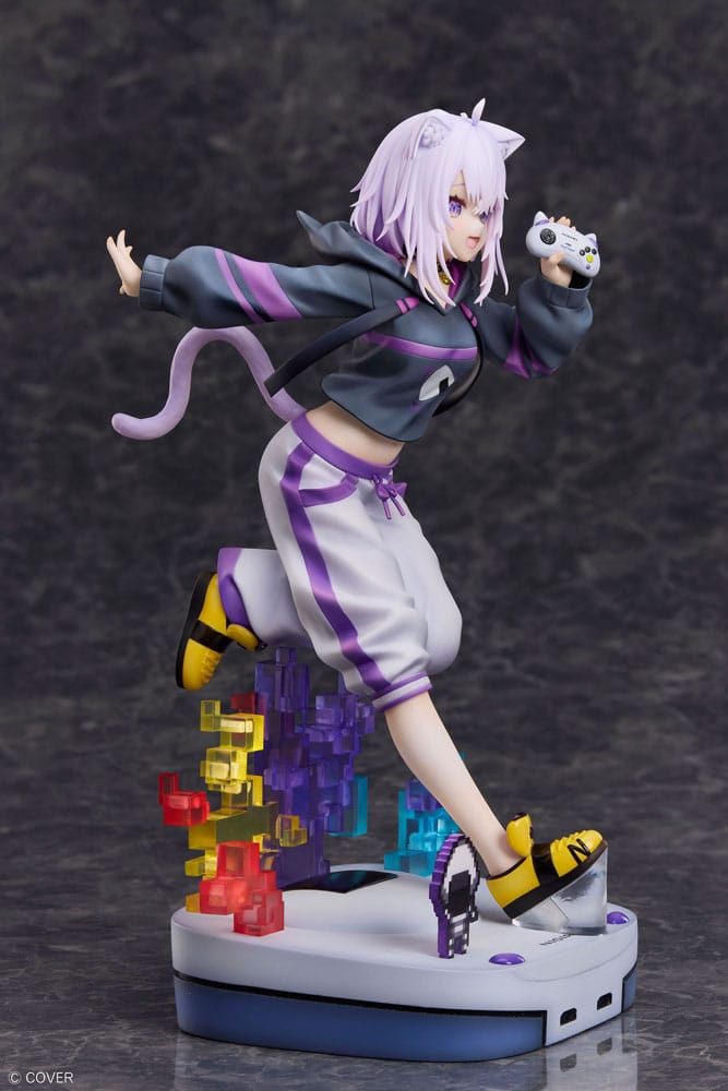 Hololive Production PVC Statue 1/7 Nekomata Okayu We Are Gamers Ver. 23 cm Scalefiguren Yokina
