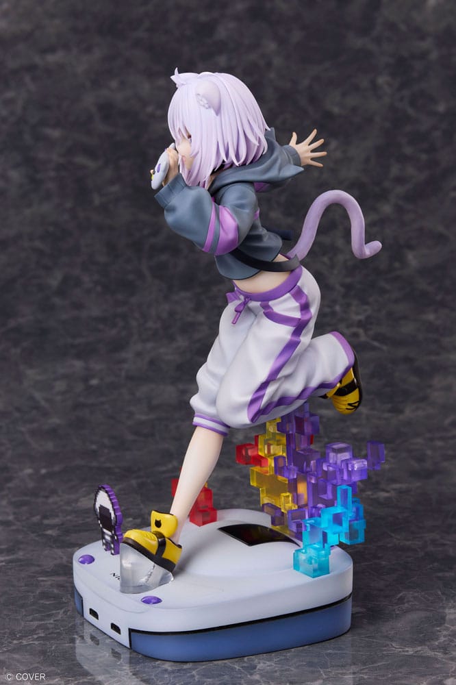 Hololive Production PVC Statue 1/7 Nekomata Okayu We Are Gamers Ver. 23 cm Scalefiguren Yokina