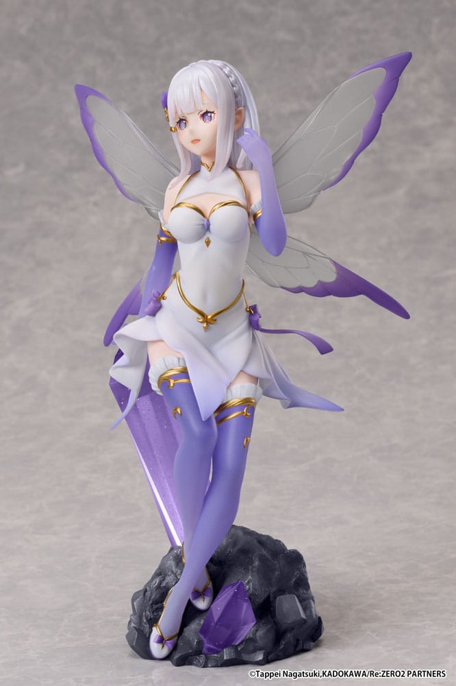Re:Zero Starting Life in another World PVC Statue 1/7 Emilia Jewel Princess 24 cm Scalefiguren Yokina
