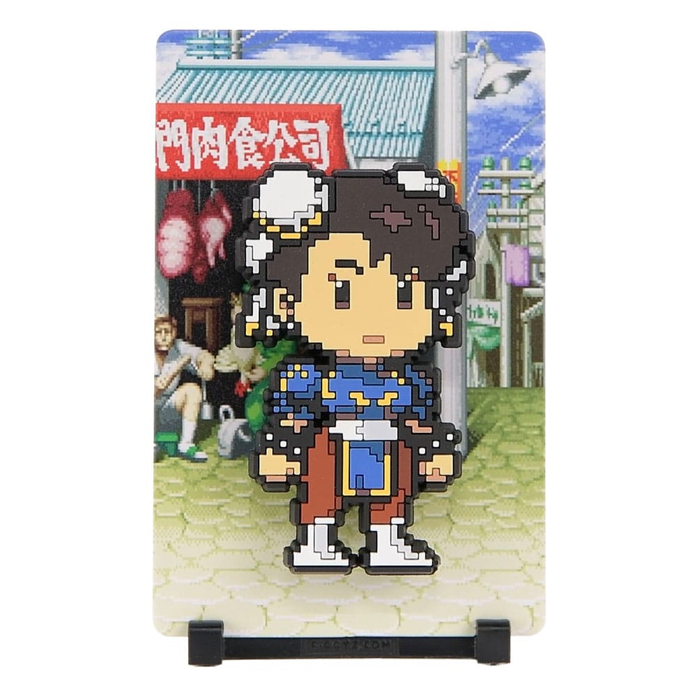 Street Fighter 2 FiGGYZ Magnet-Sammelfigur Chun Li 11 cm Dekomagnete Yokina