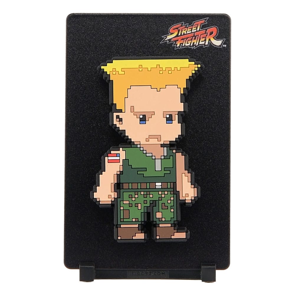 Street Fighter 2 FiGGYZ Magnet-Sammelfigur Guile 11 cm Dekomagnete Yokina