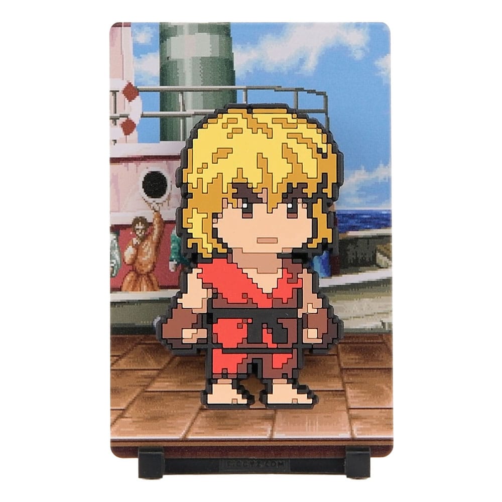 Street Fighter 2 FiGGYZ Magnet-Sammelfigur Ken 11 cm Dekomagnete Yokina