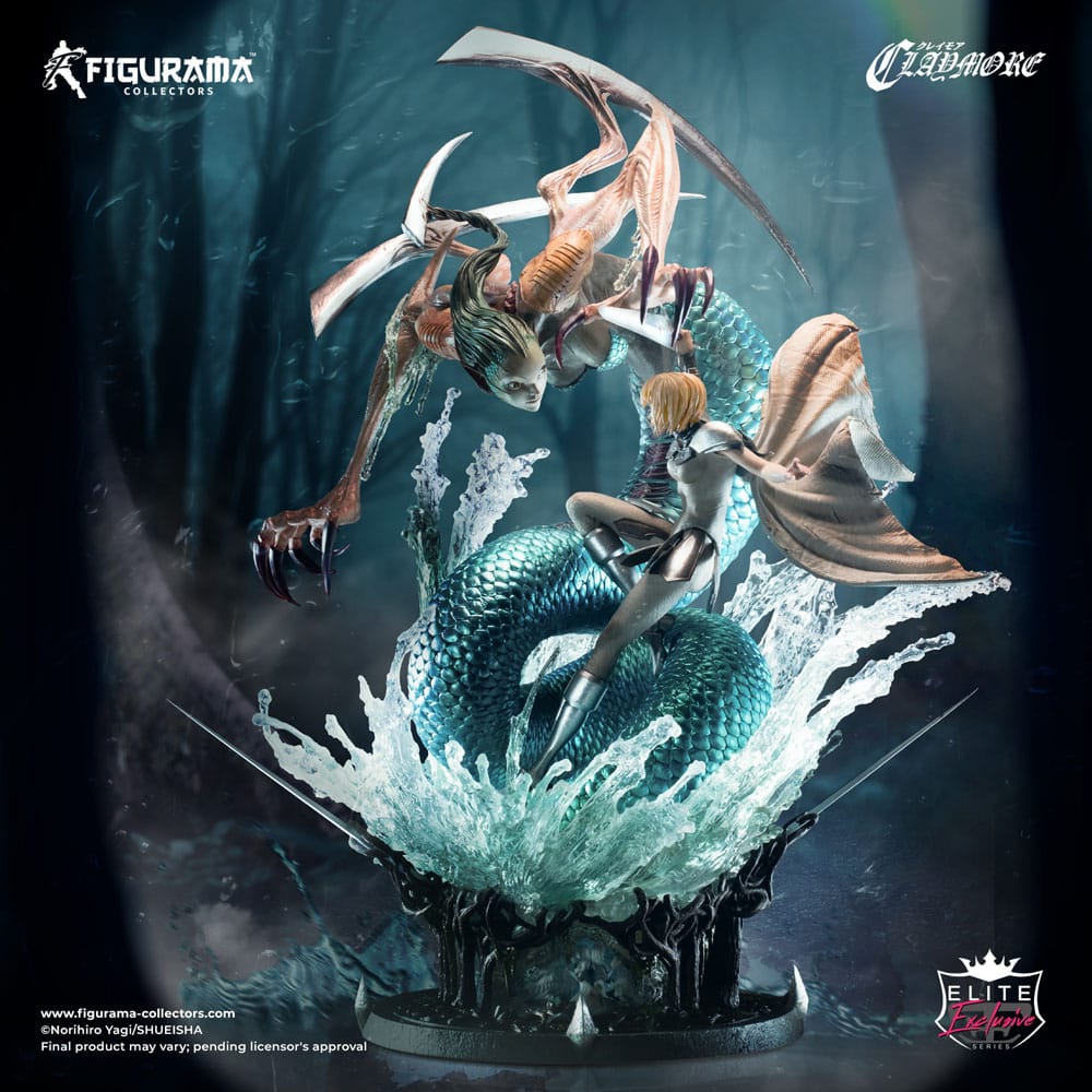 Claymore Elite Exclusive Statue 1/6 Clare vs. Ophelia 69 cm Scalefiguren Yokina