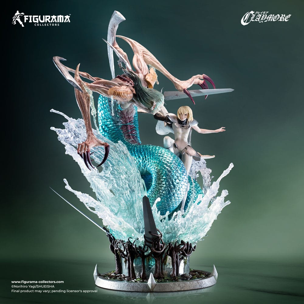 Claymore Elite Exclusive Statue 1/6 Clare vs. Ophelia 69 cm Scalefiguren Yokina