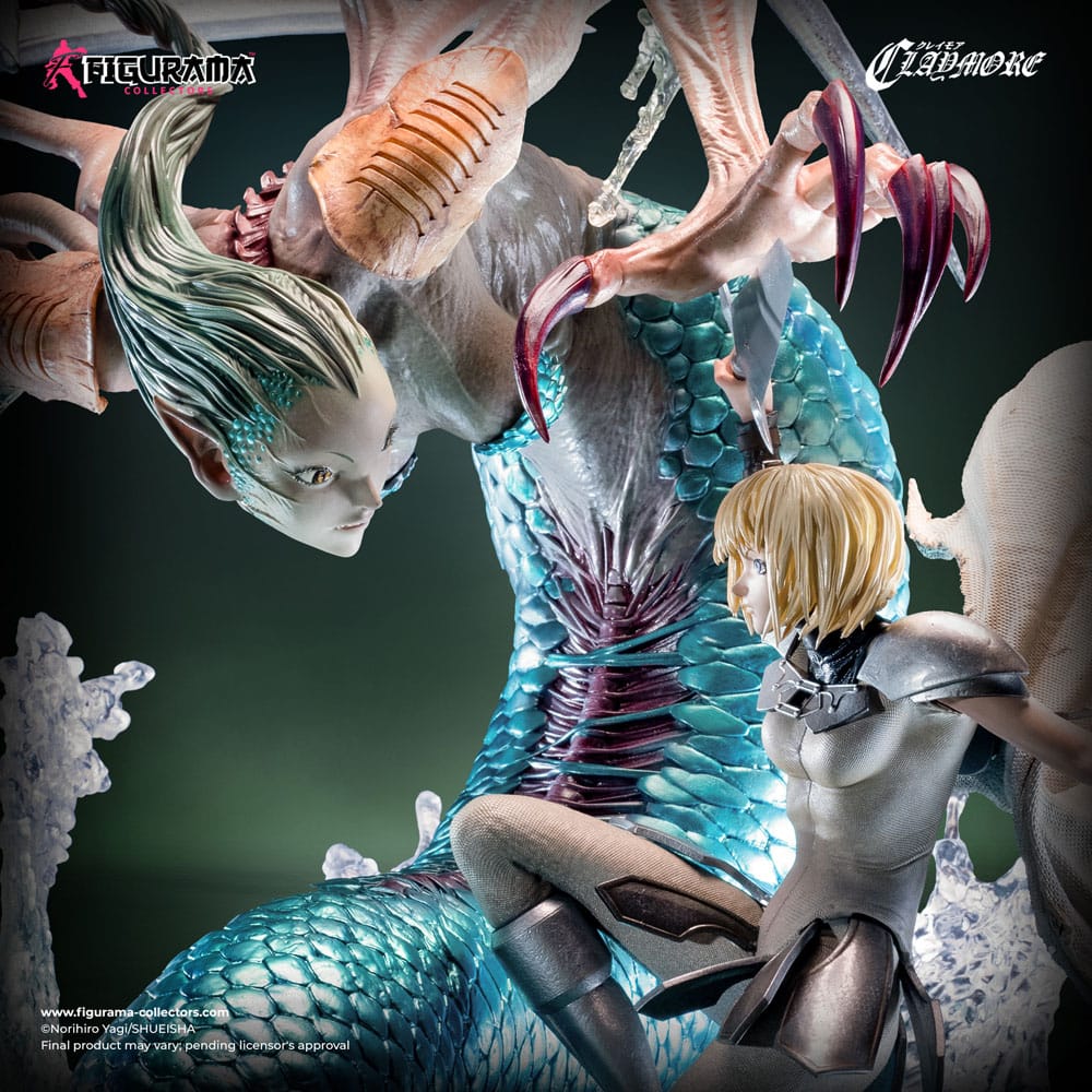 Claymore Elite Exclusive Statue 1/6 Clare vs. Ophelia 69 cm Scalefiguren Yokina