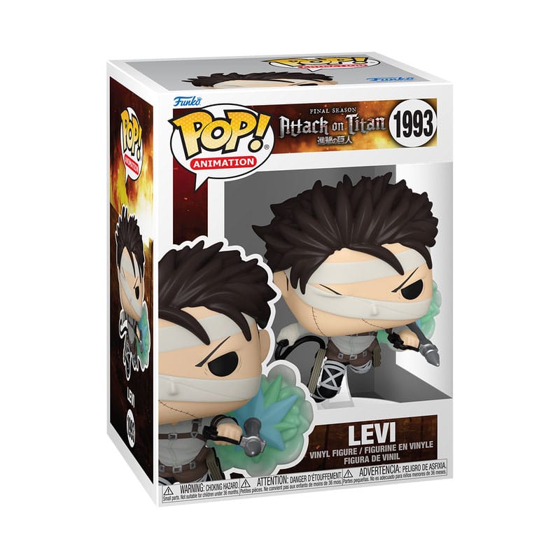 Attack on Titan POP! Animation Vinyl Figur Levi (SP-1) 9 cm Funko POP! Yokina