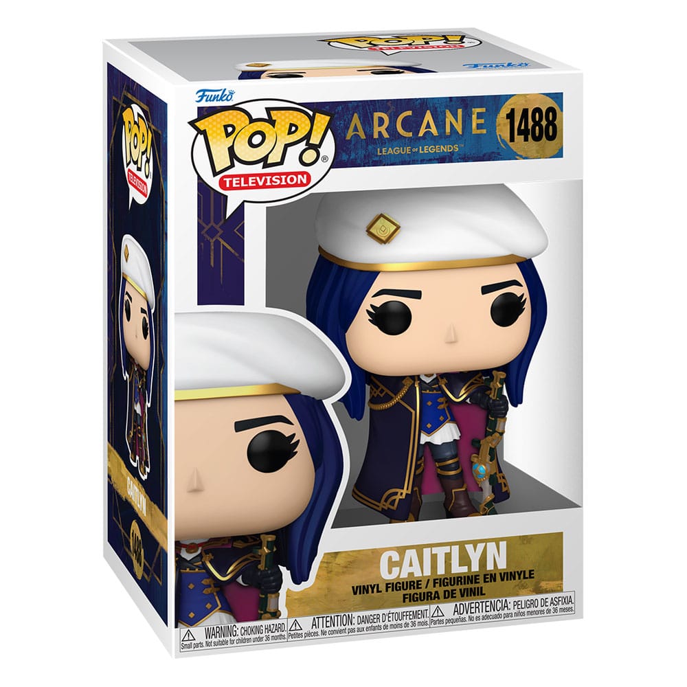 League of Legends: Arcane POP! Animation Vinyl Figur Caitlyn 9 cm Funko POP! Yokina