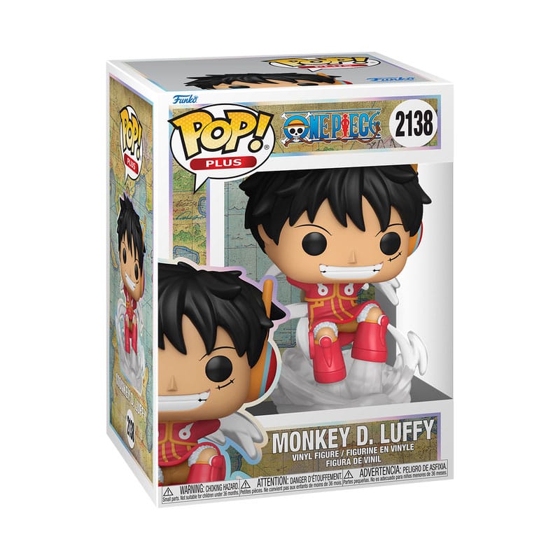 One Piece POP! Plus Animation Figur Luffy (Egg) 9 cm Funko POP! Yokina
