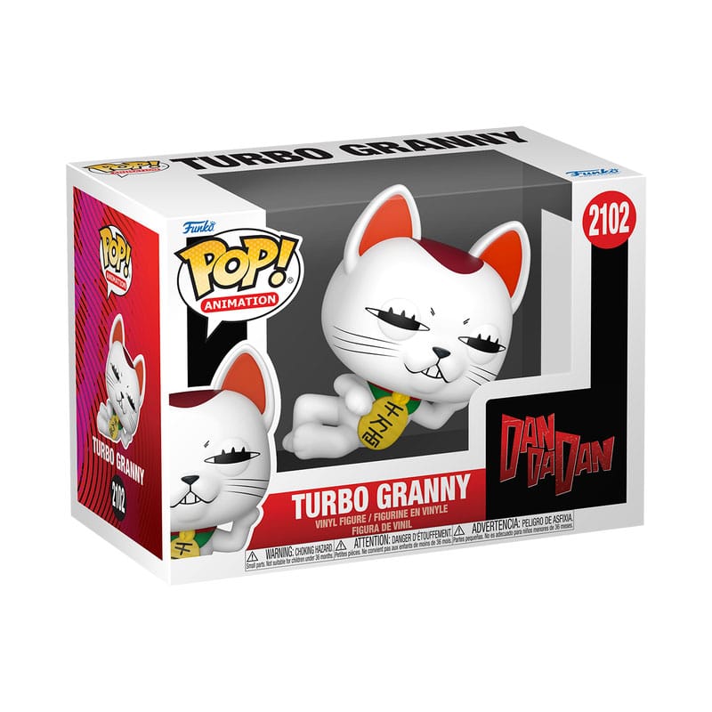 Dandadan POP! Vinyl Animation Figur TurboGrannyCat 9 cm Funko POP! Yokina