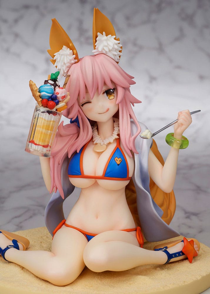 Fate/Grand Order PVC Statue Lancer Tamamo no mae 16 cm Prizefiguren Yokina