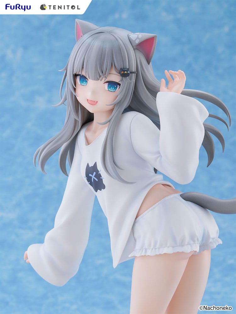 VTuber Tenitol Tall PVC Statue Nachoneko 30 cm Prizefiguren Yokina