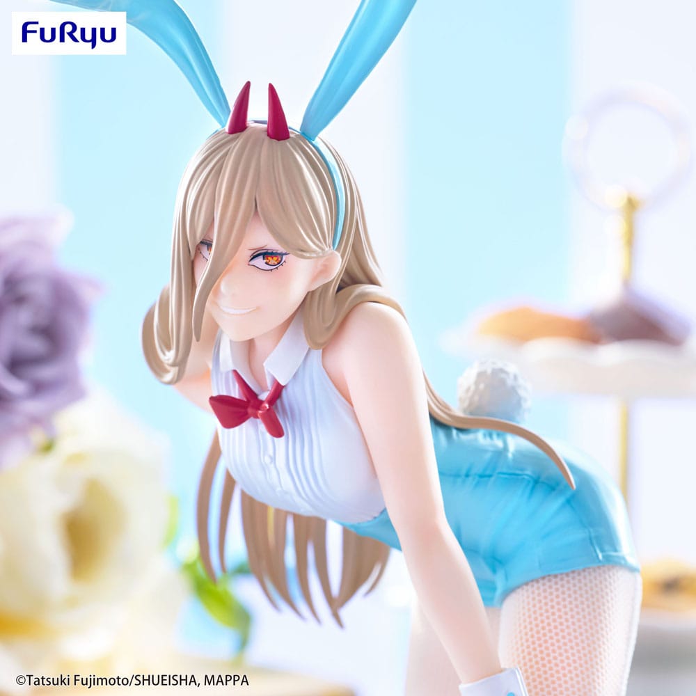 Chainsaw Man BiCute Bunnies PVC Statue Power Light Blue Color Ver. 30 cm Prizefiguren Yokina