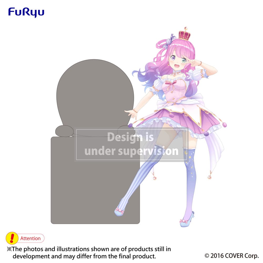 Hololive Production Hikkake PVC Statue Himemori Luna 10 cm Prizefiguren Yokina