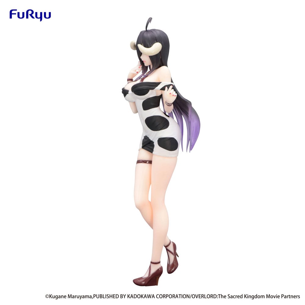 Overlord Trio-Try-iT PVC Statue Albedo Mini Dress Cow Pattern Ver. 21 cm Prizefiguren Yokina