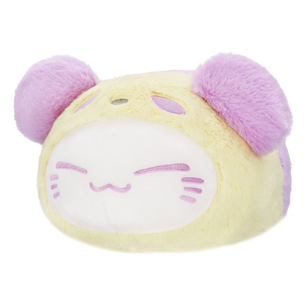 Nemuneko Cat Plüschfigur Pastel Panda Big Purple 33 cm Plüschtier Yokina