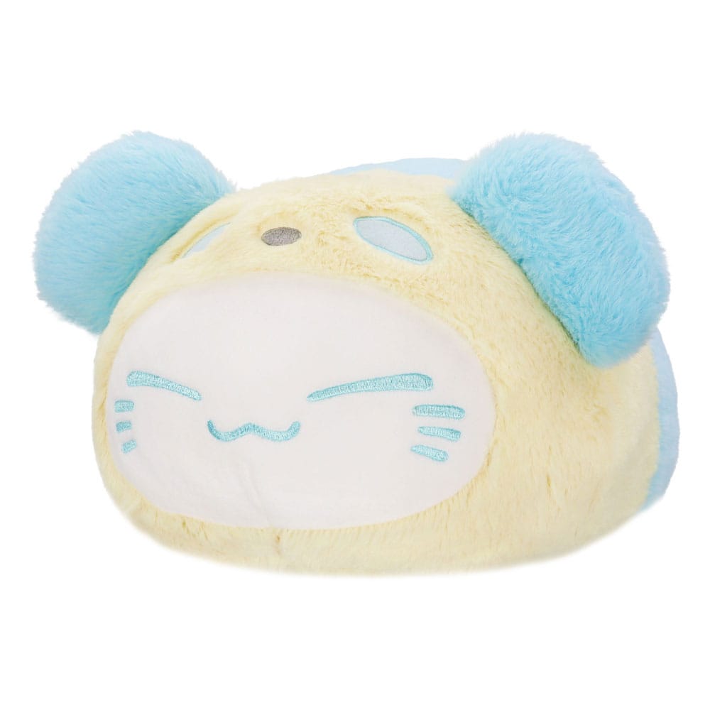 Nemuneko Cat Plüschfigur Pastel Panda Big Blue 33 cm Plüschtier Yokina