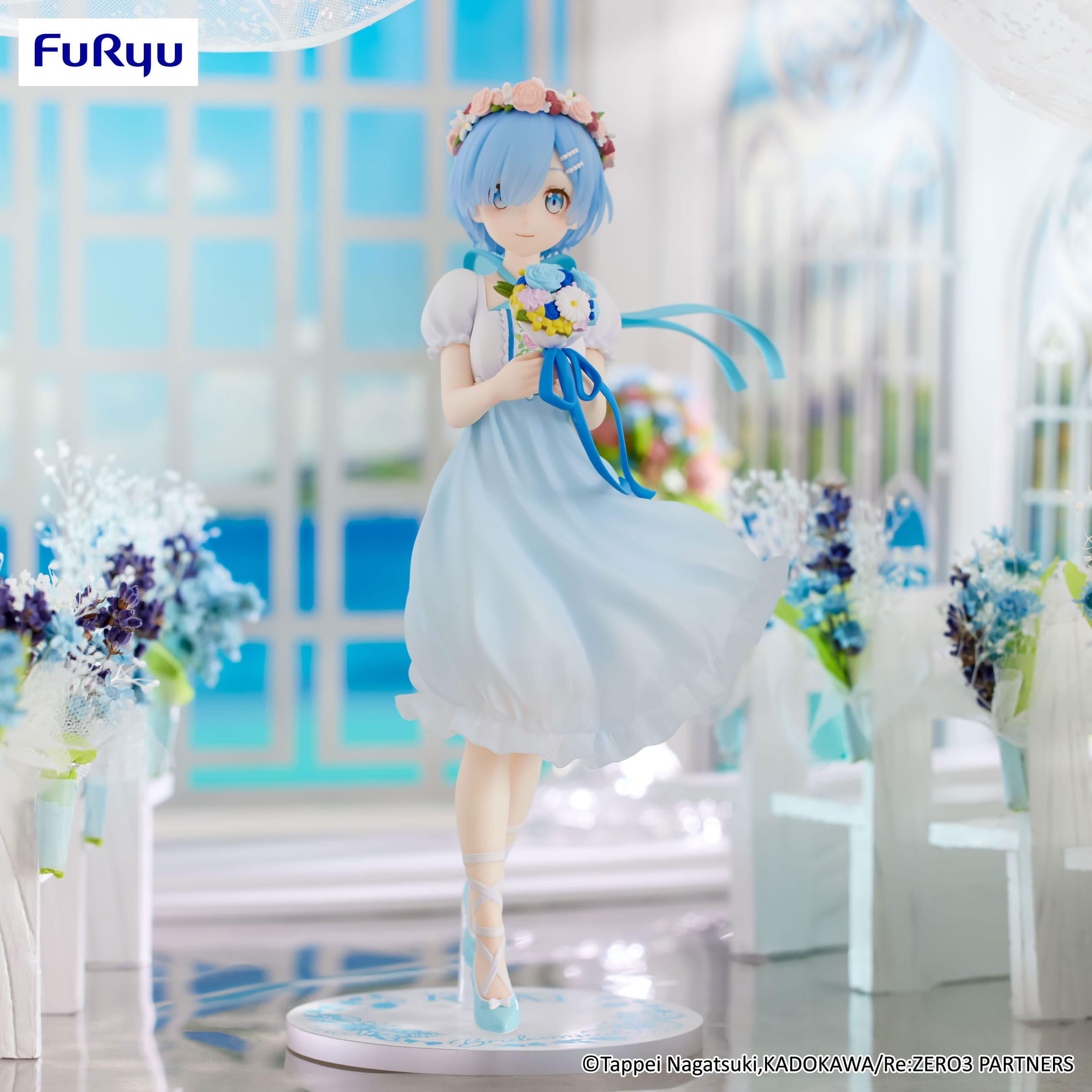 Re:Zero Starting Life in Another World Trio-Try-iT PVC Statue Rem Bridesmaid 21 cm Prizefiguren Yokina