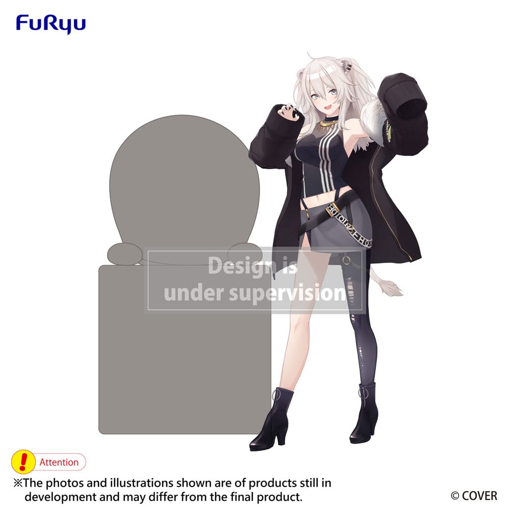 Hololive Production Hikkake PVC Statue Shishiro Botan 10 cm Minifiguren Yokina