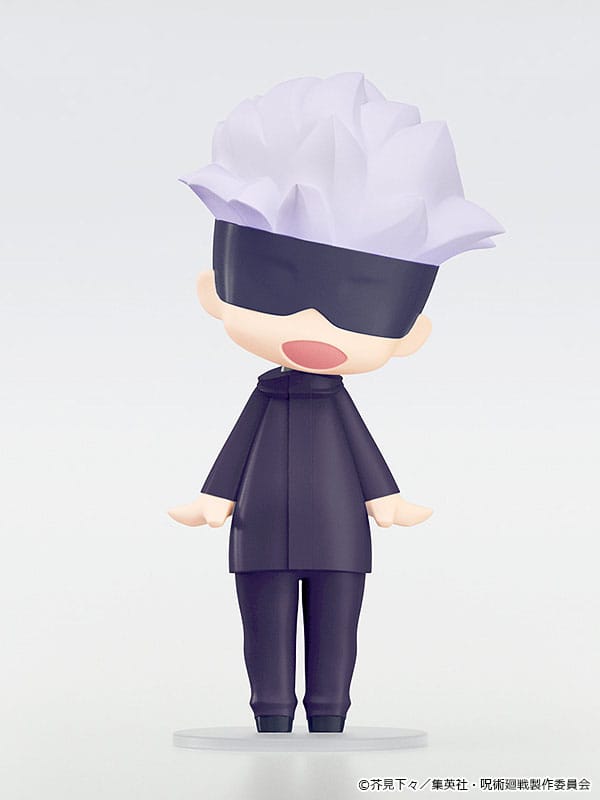 Jujutsu Kaisen HELLO! GOOD SMILE Actionfigur Satoru Gojo 10 cm Prizefiguren Yokina