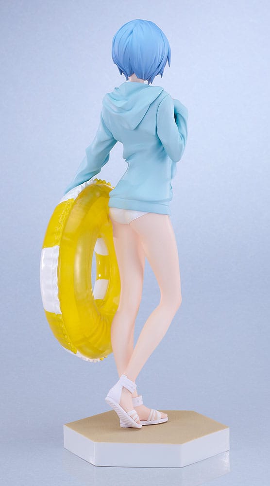 Rebuild of Evangelion Pop Up Parade L PVC Statue Beach Queens: Rei Ayanami 22 cm Prizefiguren Yokina